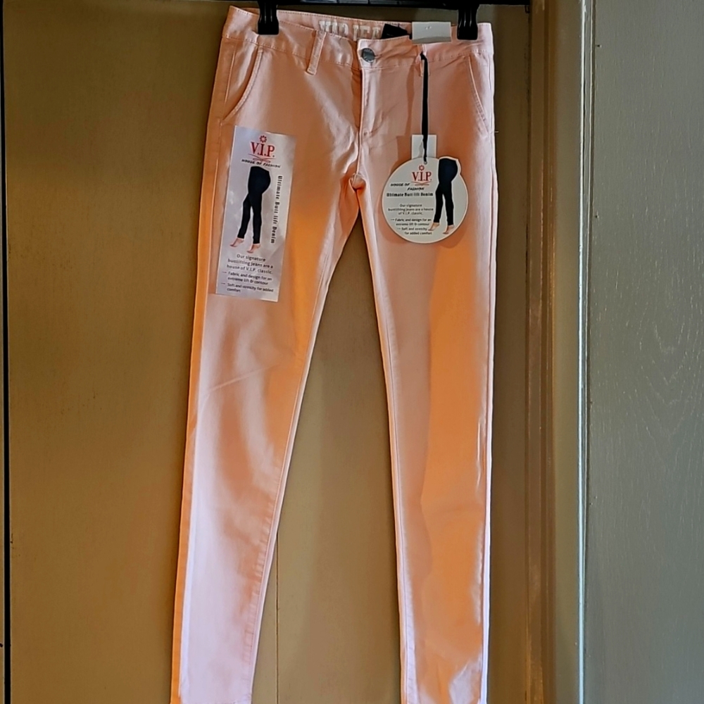 V.I.P. House Of Fashion Ultimate Butt Lift Denim Jeans In Size 5/6. NEW.